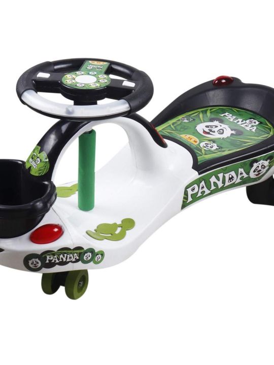 Eco Panda Magic Car, Ride-on Baby Car, Swing Car (Toyzone)
